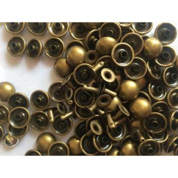 Runde Öse in Bronze-Silber für Modeaccessoires