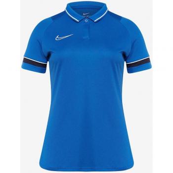 Nike Dri‑FIT Academy Poloshirt für Frauen – Royal Blue/White/Obsidian/White