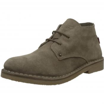 Botas Chelsea Levis Footwear and Accessories Track Mid para Hombre, Color Marrón