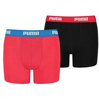 Puma “Fire & Night” 2‑Pack Boys’ Boxers (13‑14)