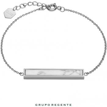 Kunststoffmarmor‑Armstange in silberner Kette