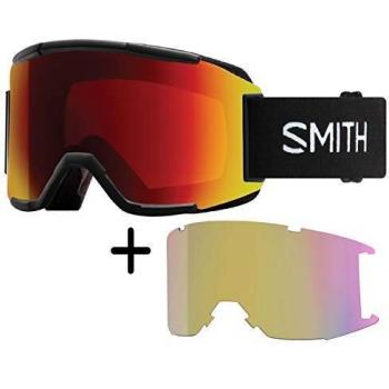 Herren-Schwarz Smith Squad Skibrille