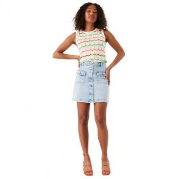 Gonna Di Jeans Garcia P0322 Multicolore S Usata