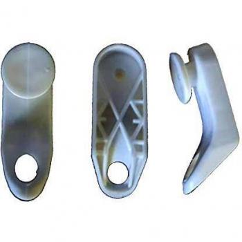 Ganci scorrevoli in plastica 20 pezzi