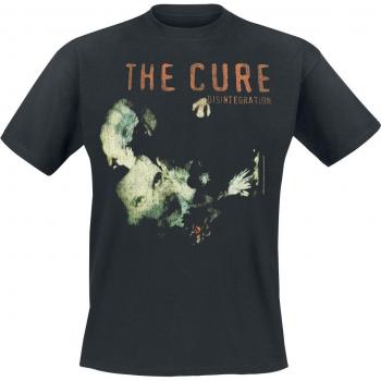 T‑Shirt Homme Noir – The Cure Disintegration – Série S à 4XL – Manches Courtes