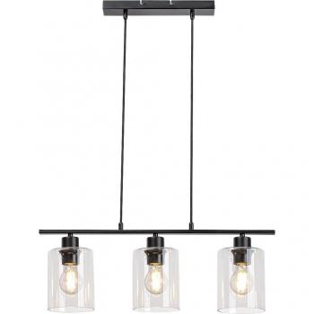 Lampada sospensione Miroslaw vetro satinato, 3 x E27 max 40W