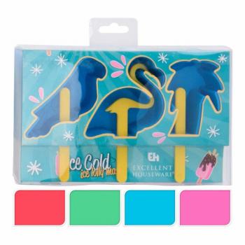 Molde de Sorvete Infantil Excellent Houseware 19,5 x 8,5 x 4 cm Polipropileno