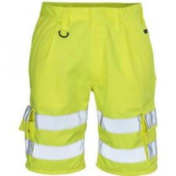 Mascot Pisa Arbeitsshorts Größe C46, Sichtbarkeit gelb