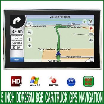 5 inch HD GPS for Cars