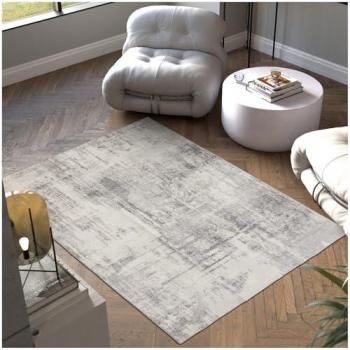 TAPIS – TECTAKE – Tapis Design Vintage NADIRA Poils Courts Motif Abstrait Délavé Entretien Facile 160x230 cm