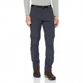 Eider Flex Zip-Off Pant M Pantalon Homme, Crest Black, FR : XS (Taille Fabricant : 36)