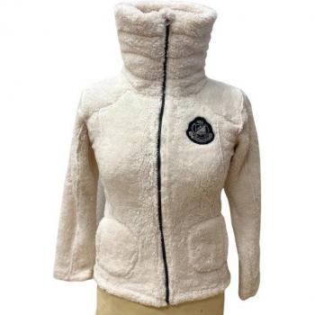 Peak Mountain Coral Fleece Jacket for Girls