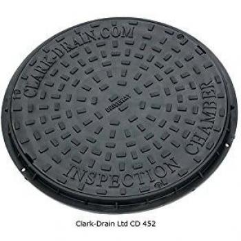 Inspection Chamber DualLock Plastic Cover & Frame 450mm CD452 Clark Drain