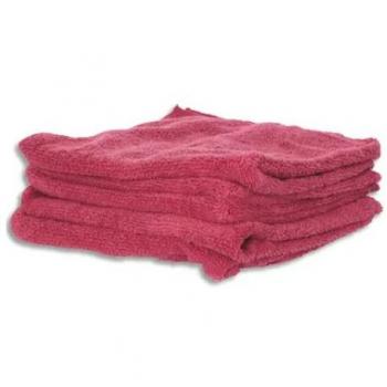 Lavettes micro'fun couleur « roses nicols » – paquet de 5 – rose