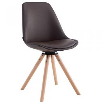 Châssis pivotant Calais – Mousse Similicuir marron – Cadre bois de hêtre