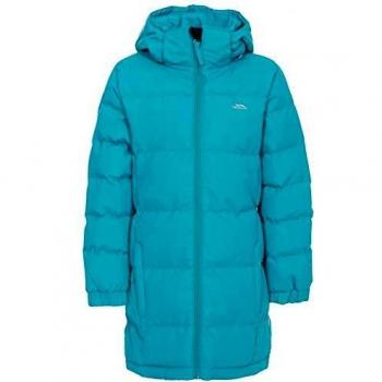 Trespass Tiffy Jacke für Kinder, Blau Navy, 12 Jahre