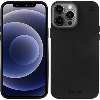 Muvit for Change Funda Recicletek Negra para iPhone 13 Mini