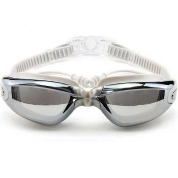 Lunettes de natation noires pour le sport avec protection anti-buée