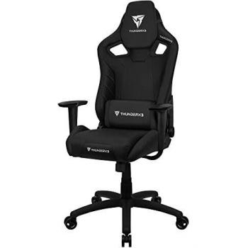 ThunderX3 XC3BK Fauteuil de Jeu Ergonomique Rembourré Noir