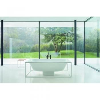 Bettelux 3452-000plus – Bañera Rectangular de Lujo, 180×80×45 cm, Blanco Brillante con Diseño Dual Inclinado