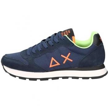 Sun68 Tom Fluo Blue Trainers UK 7.5 Men's Shoes