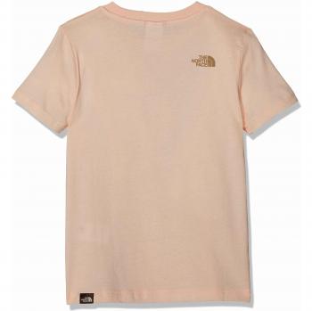 T-Shirt Enfant The North Face Y Box S/S Rose Sel L