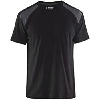 T-shirt Blaklader Bicolore Noir et Gris XXXL