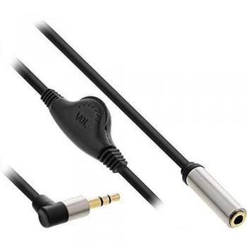 Cavo Audio Sottile InLine® 0,25 m – Regolazione Volume