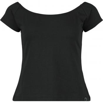 Black Premium Crop Top for Women