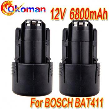 Batería recargable 6800mAh para modelos 2607336013 y 2607336014