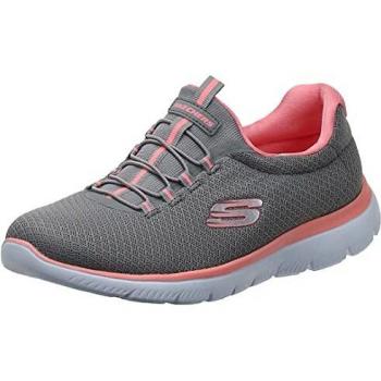 Skechers Basses Summit 39, Couleur Gris/Rose