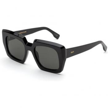Retrosuperfuture Piscina Pink BKK Men's Sunglasses Black Size 54
