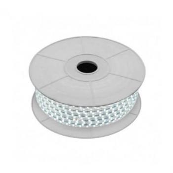 LED Strip Gommato SMD 2835 220V 5mm 100mt Bianco Freddo