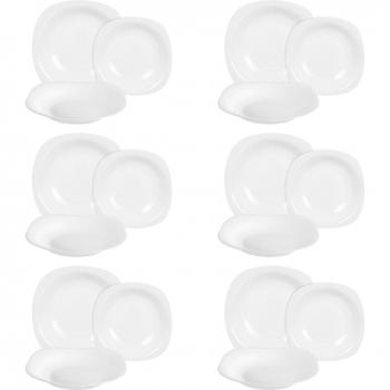Bormioli Rocco Parma Set Piatti Tavola 18 Pz