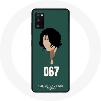 Samsung Galaxy A41 Case featuring Kang Sae Byeok from Squid Game