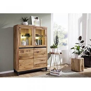 Vetrina in Legno Quercia 103x40x148
