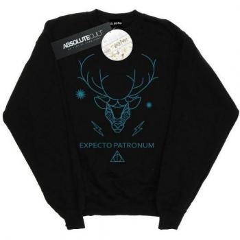 Magica Felpa Nero “Expecto Patronum” per Adolescenti