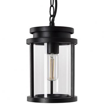 Outdoor Sydney Zwarte Hanglamp – KS Verlichting E27