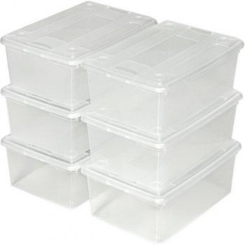 Scatole Armadio per Scarpe 4 Set