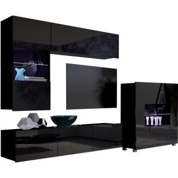 Rangement de Salon Tivdalu Noir