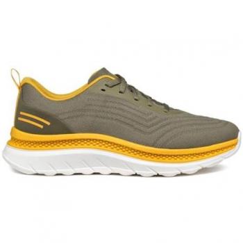 Scarpe Sneakers Geox Spherica Actif Grigio Arancio