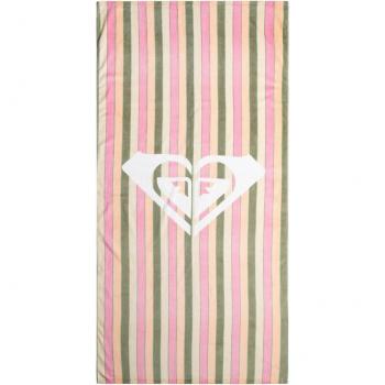 Serviette de Plage Roxy Nouvelle Saison rose verte