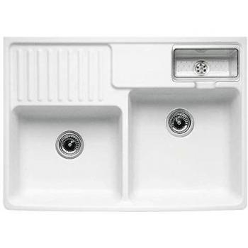 Villeroy & Boch Keramikspüle 2 Becken 89,5 x 63 cm