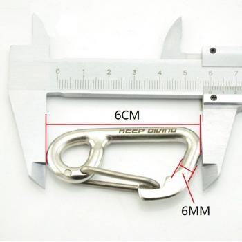 Gancho de Resorte para Cuerda Bungee