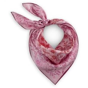 Codello Damen Seidenschal mit floralem Muster