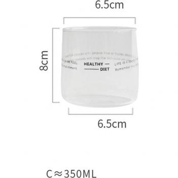 Vaso Transparente Pareja