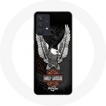 Custodia con logo aquila Harley Davidson per Samsung Galaxy A13 4G