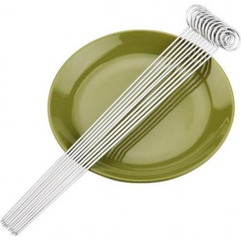 Long Stainless Steel Skewers for BBQ