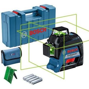 BOSCH GLL 3-80 G Professional 3 X 360° Bold Green Line Laser