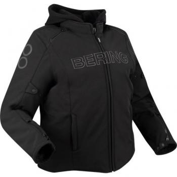 Bering Giacca Davis Moto Donna Taglie Comode Nera